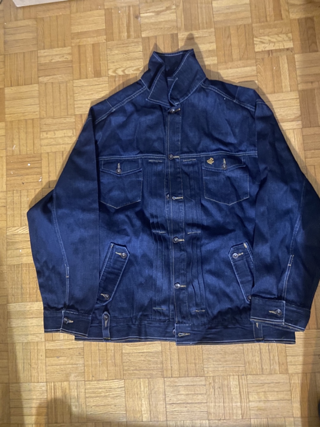 Vintage Raw Denim Rocawear Denim Co. Denim Jacket
