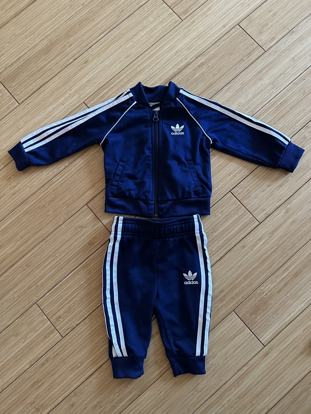 Adidas Baby Tracksuit, Size  6 Months