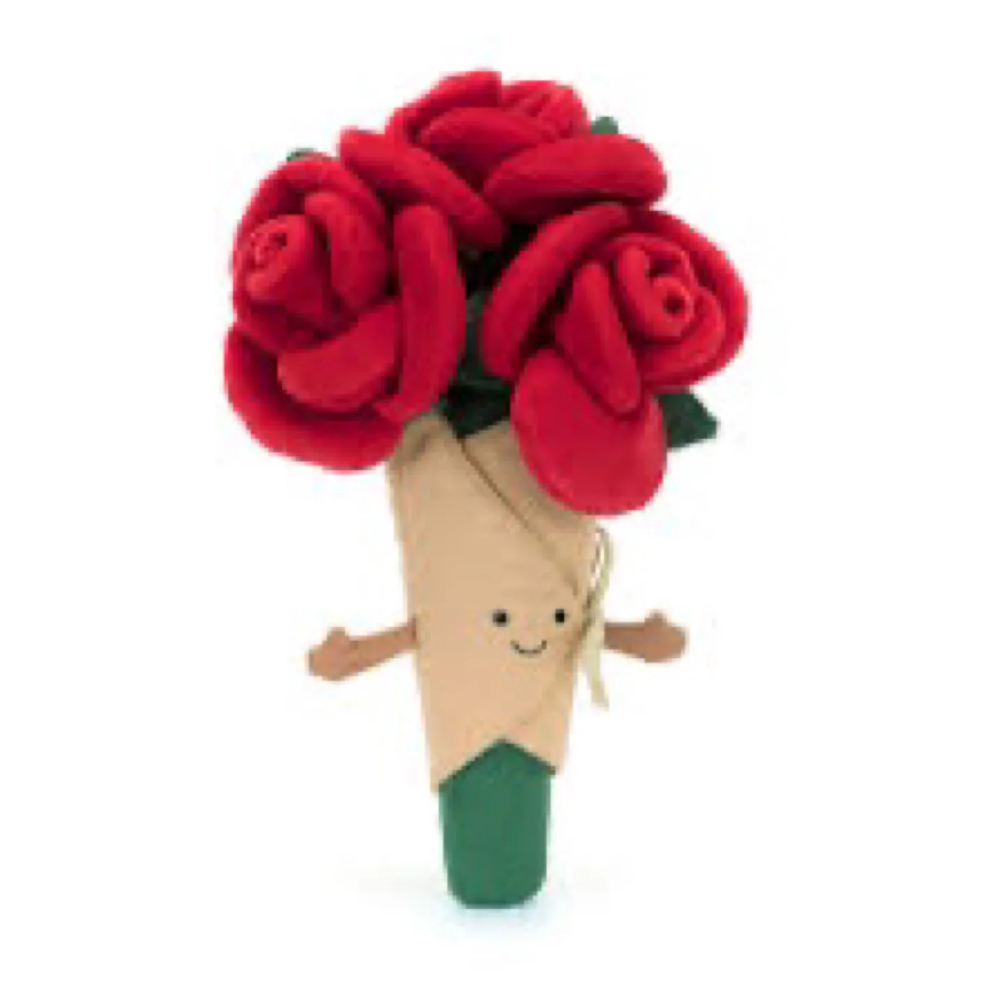 Jellycat Amuseable Red Roses Plush Toy