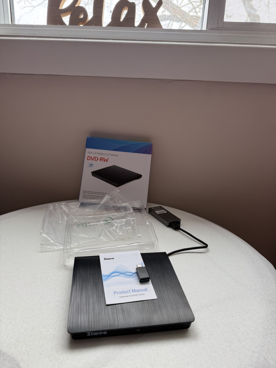 Ziwee External CD/DVD Drive - USB 3.0