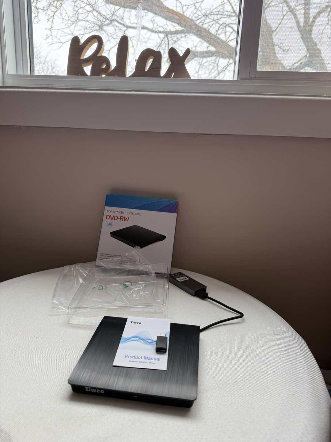 Ziwee External CD/DVD Drive - USB 3.0 - photo 4