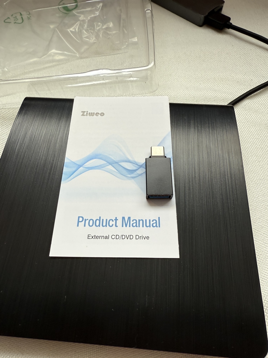 Ziwee External CD/DVD Drive - USB 3.0 - photo 5