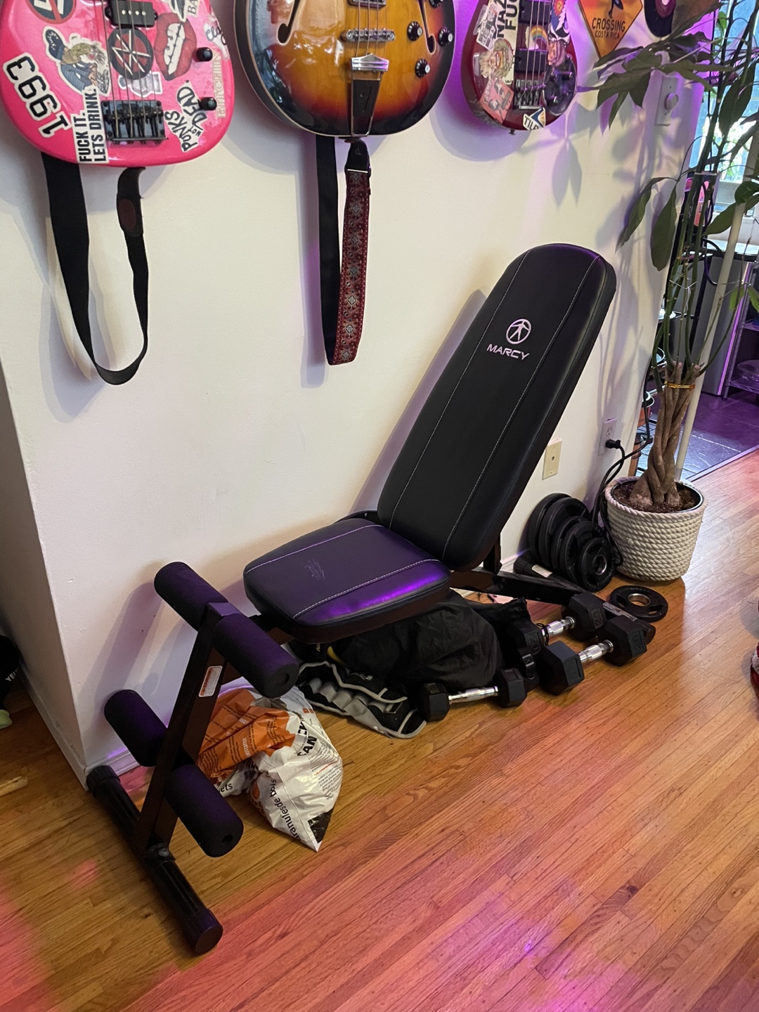 Marcy Foldable Weight Bench