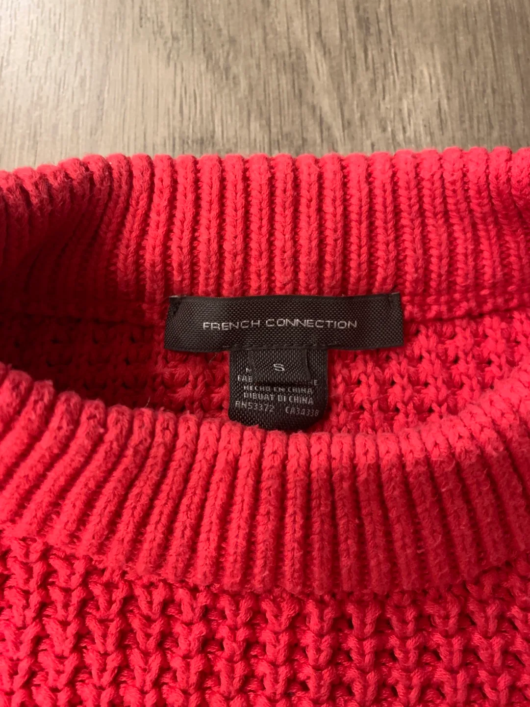 French Connection Pink  Knit Sweater - Size Small image indicator(3)