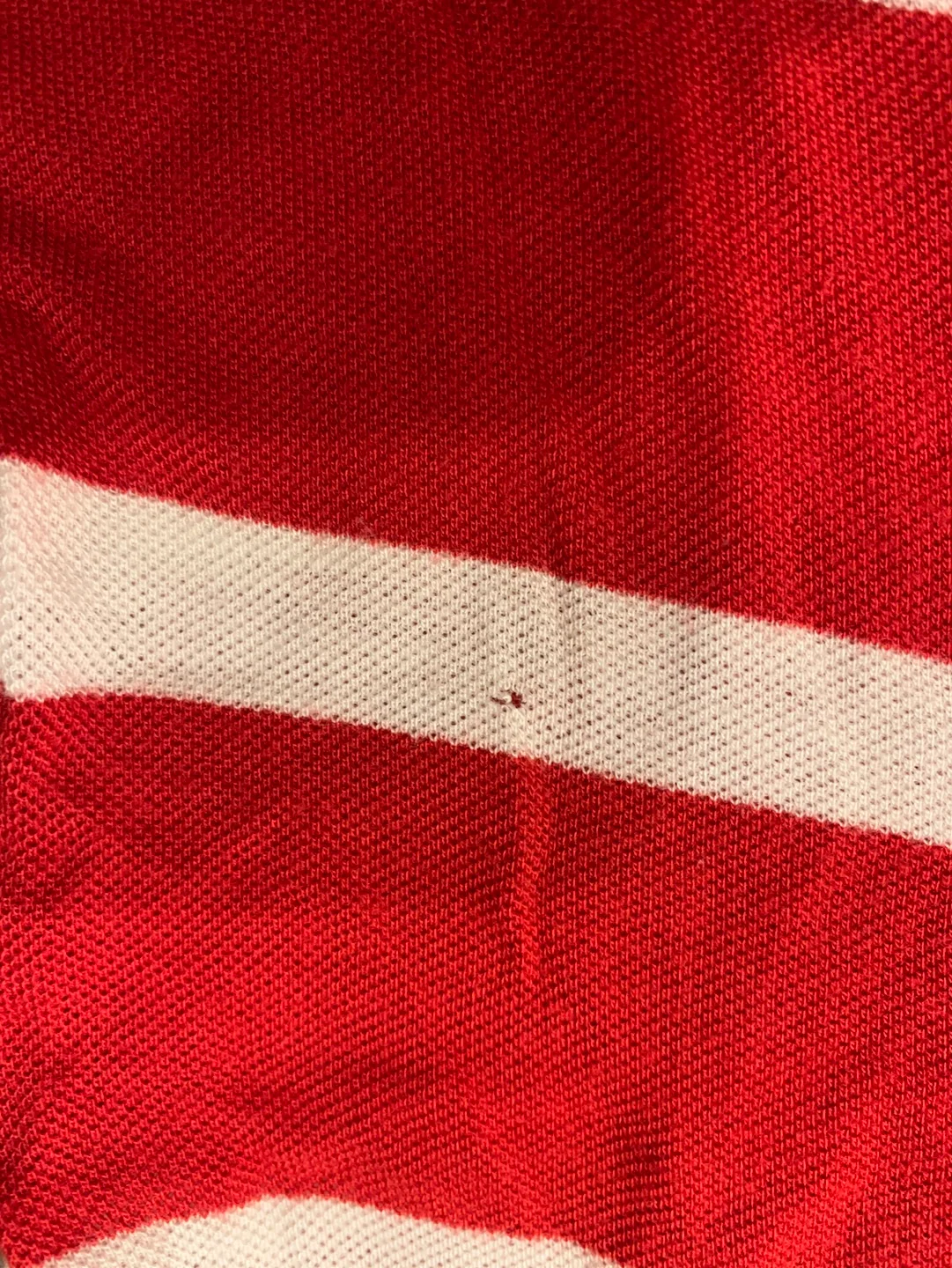 Miss Sixty Red and White Striped Polo Shirt image indicator(7)