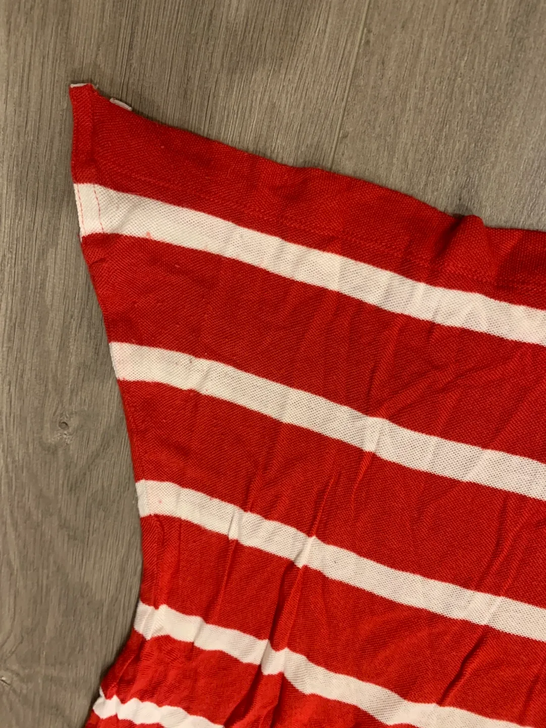 Miss Sixty Red and White Striped Polo Shirt image indicator(9)