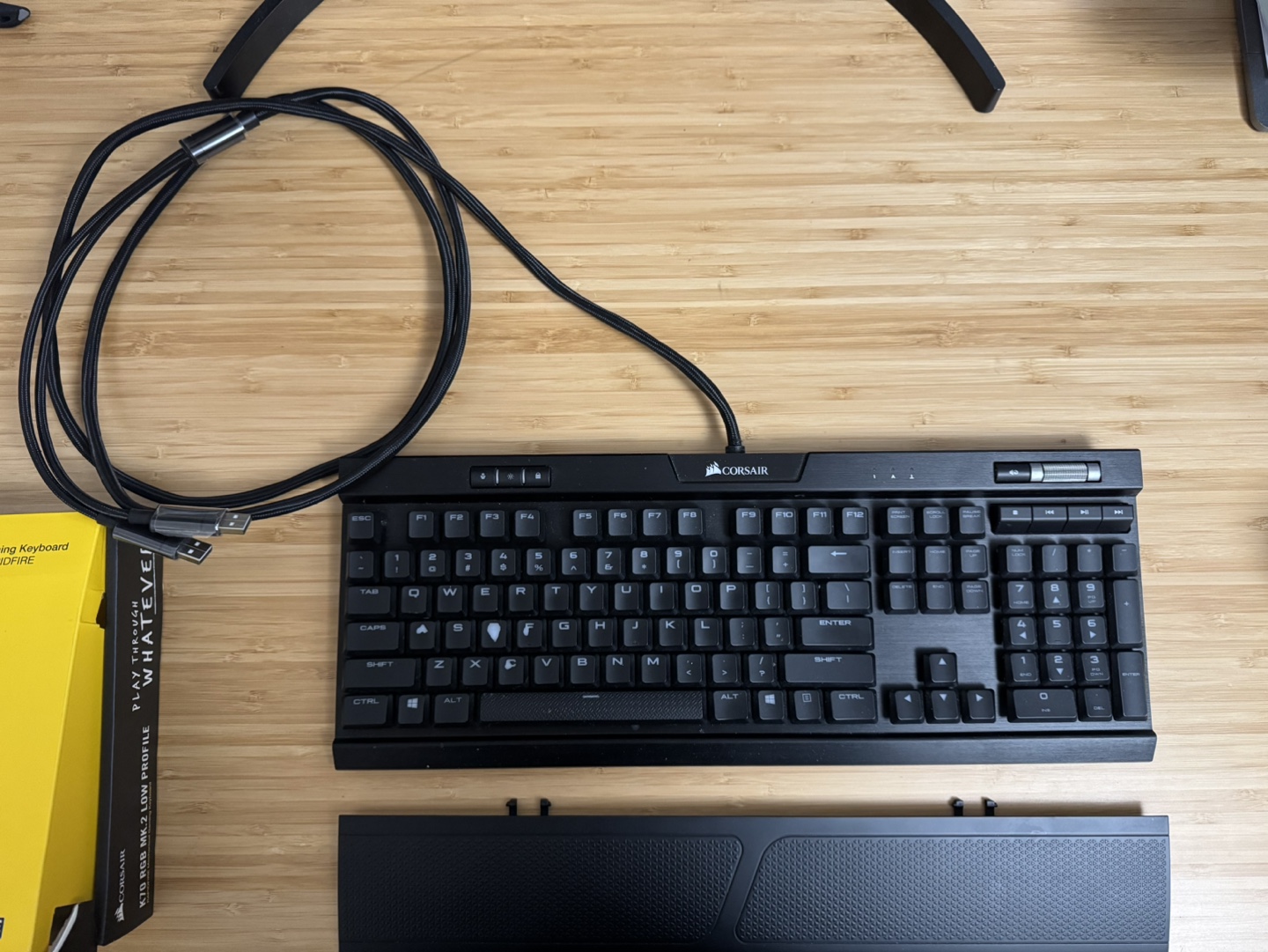 CORSAIR K70 RGB MK.2 Low Profile Mechanical Gaming Keyboard