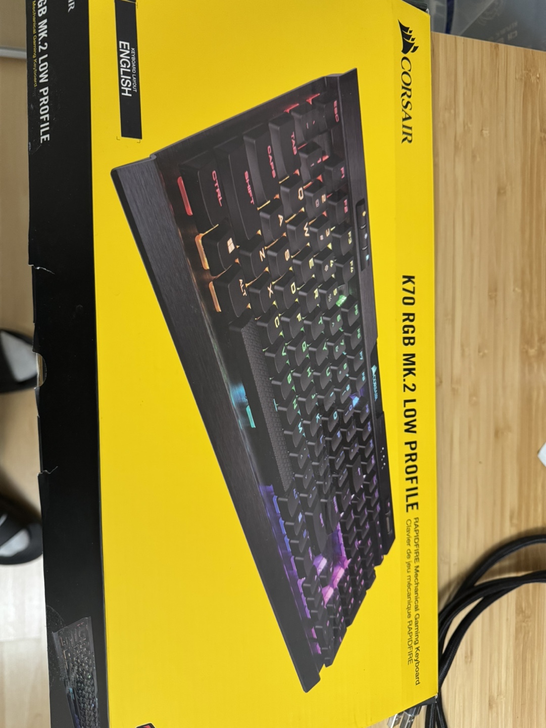 CORSAIR K70 RGB MK.2 Low Profile Mechanical Gaming Keyboard - photo 3