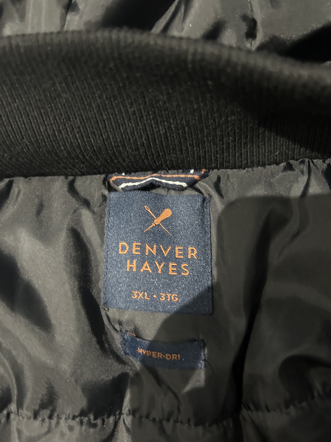 BRAND NEW Men's Denver Hayes 3XL Black Winter Puffer Jacket - photo 4