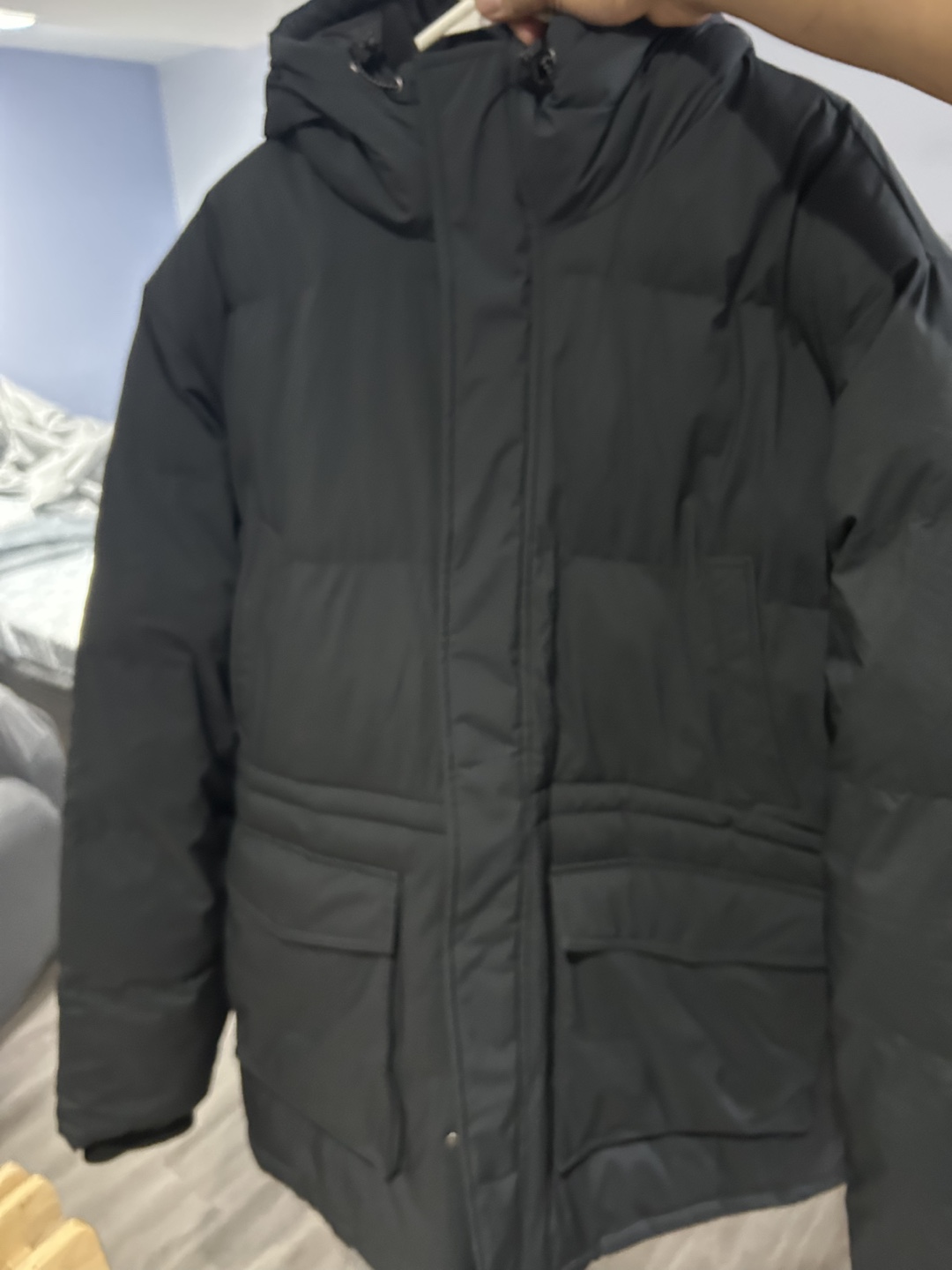 BRAND NEW Men's Denver Hayes 3XL Black Winter Puffer Jacket - photo 3