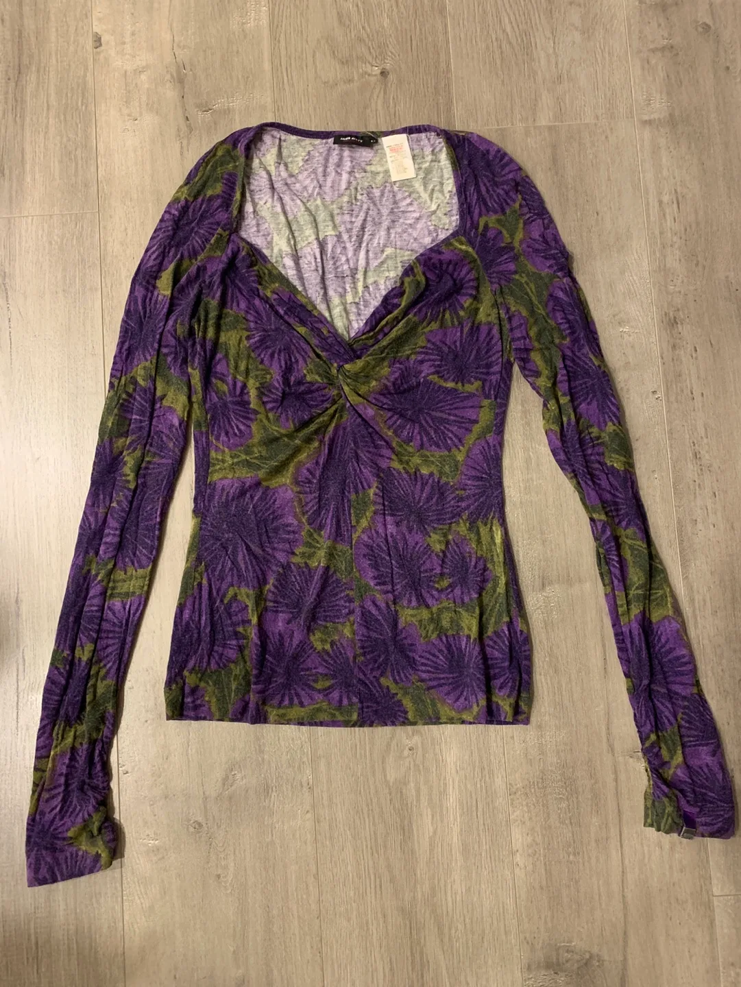 Miss Sixty Collection Long Sleeve Blouse Size M image indicator(2)