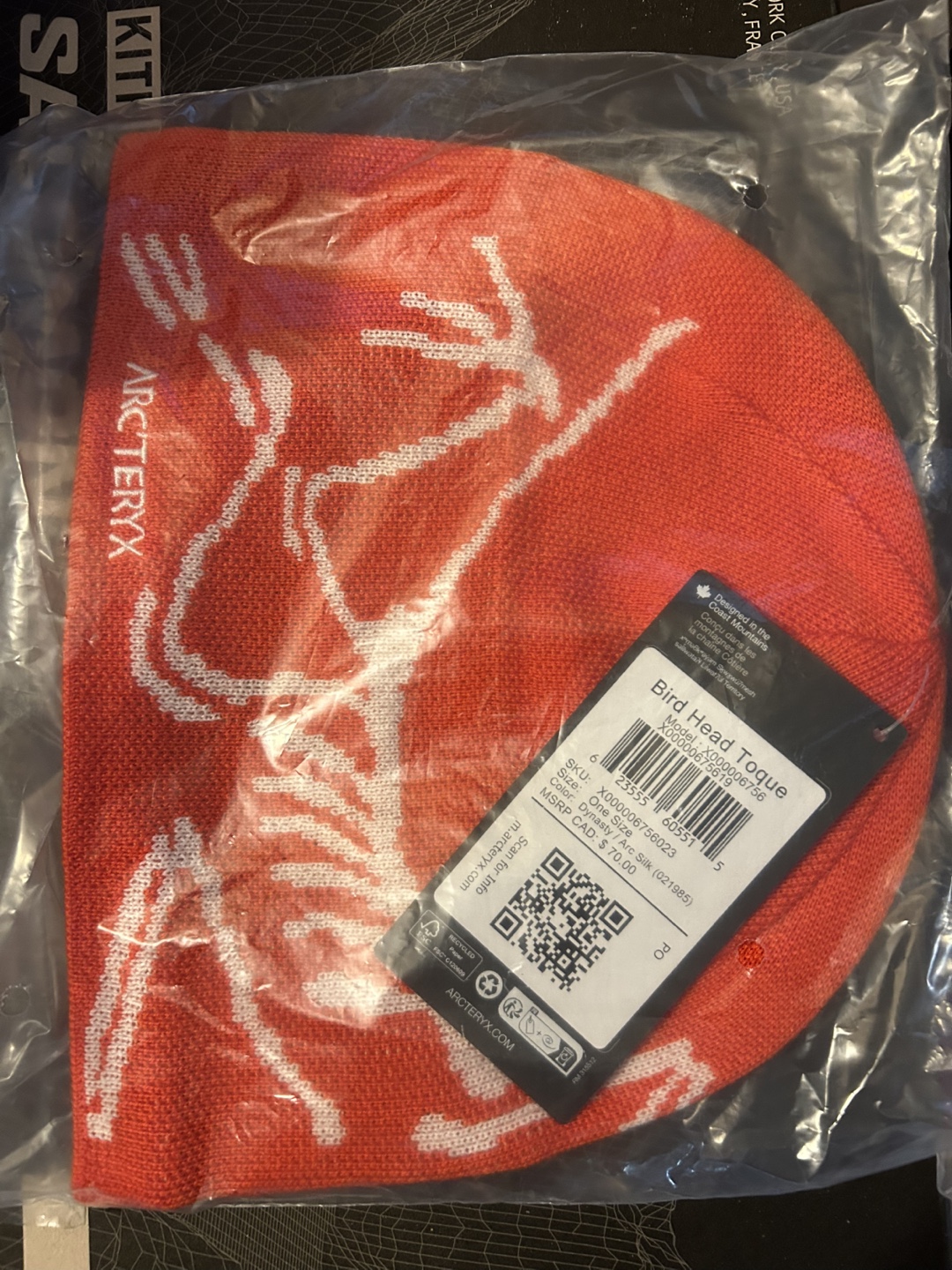 Arcteryx bird toque