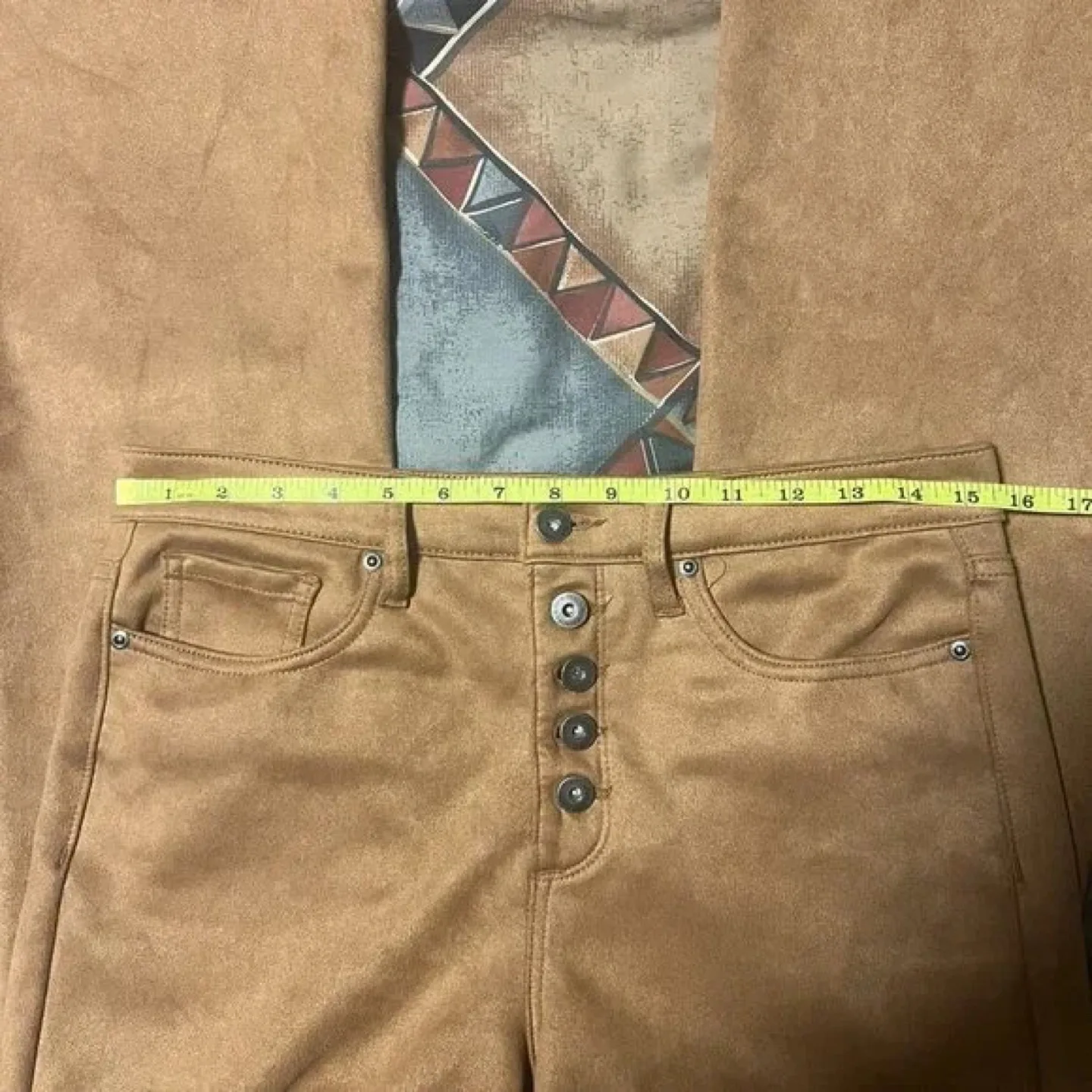 Sofía Jeans by Sofia Vergara Melisa Flare Pants Size 10 image indicator(3)