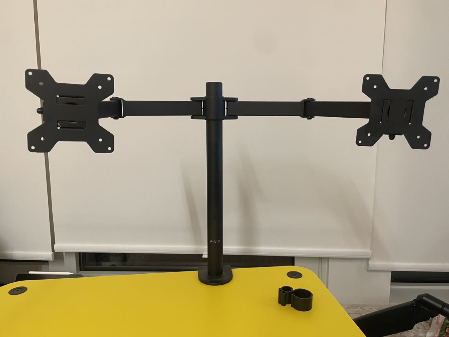 VIVO Dual Monitor Desk Mount - Black