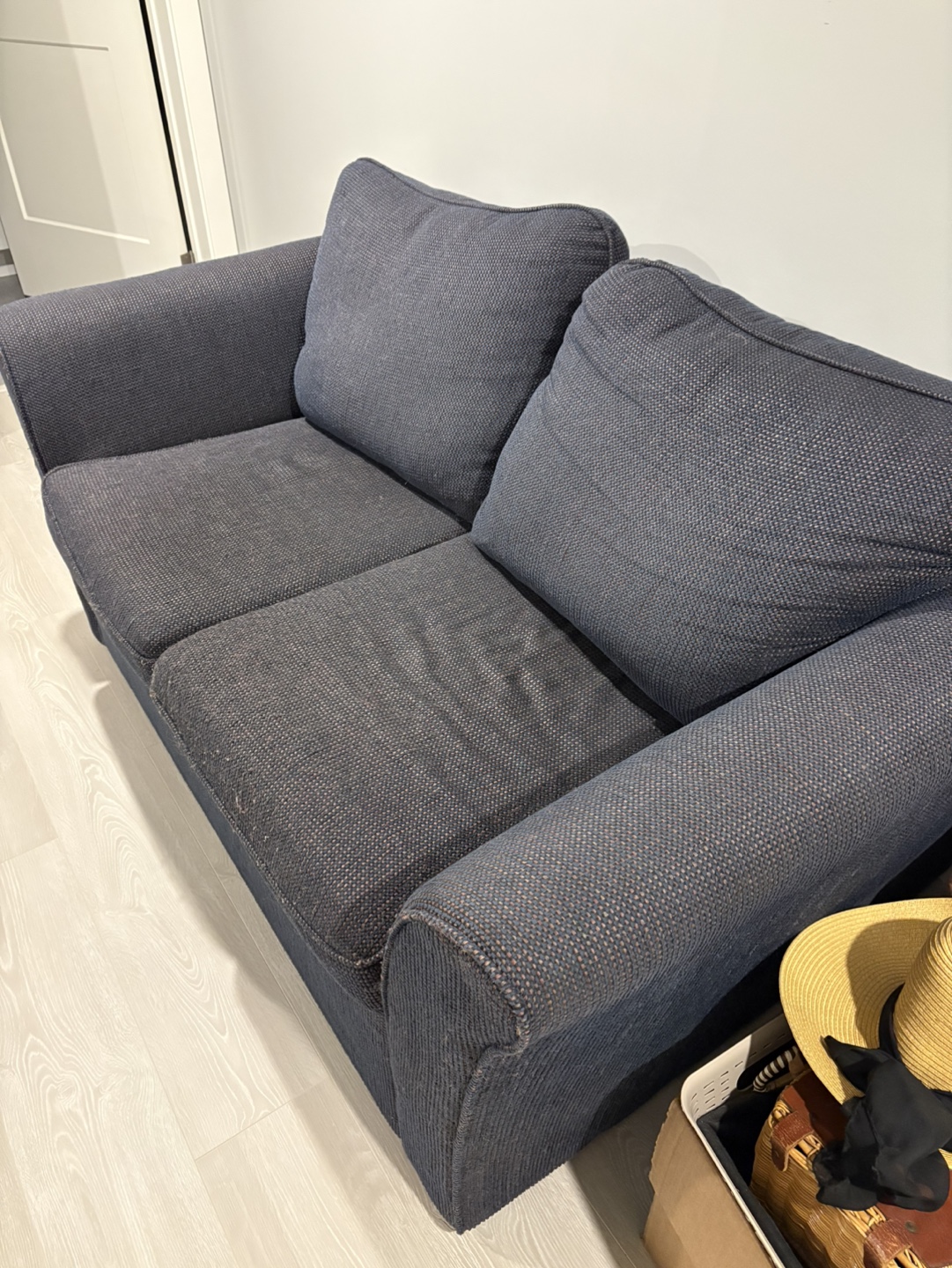 FREE Dark Blue Loveseat - photo 2