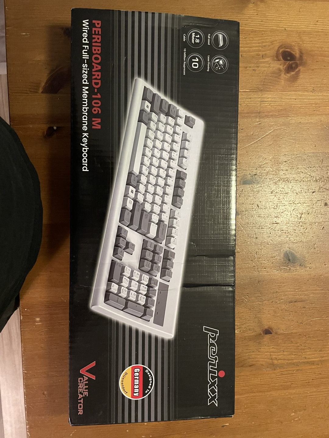 Periboard-106M Wired Full-Sized Membrane Keyboard