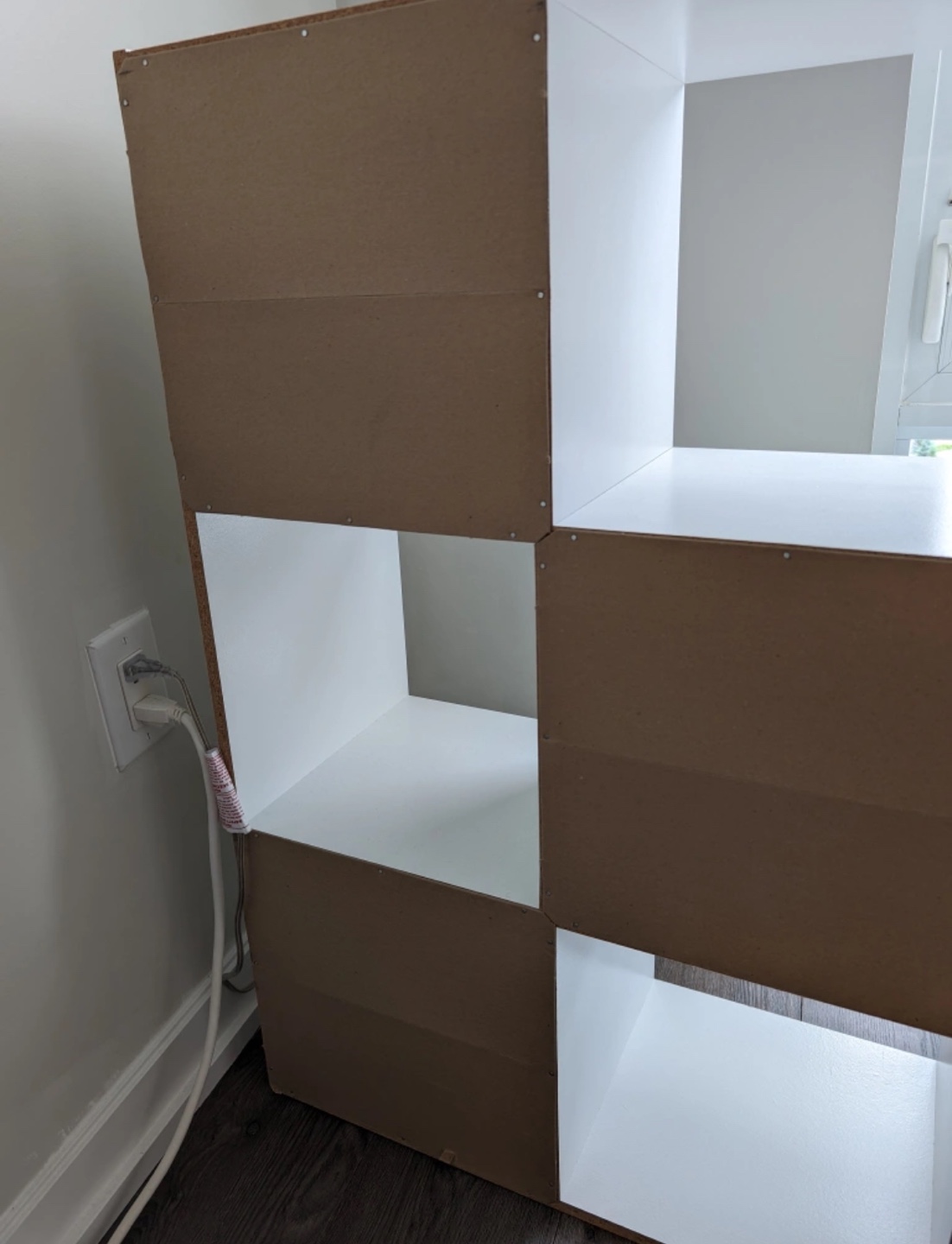 IKEA bookcase, White Cube Storage Organizer - photo 5