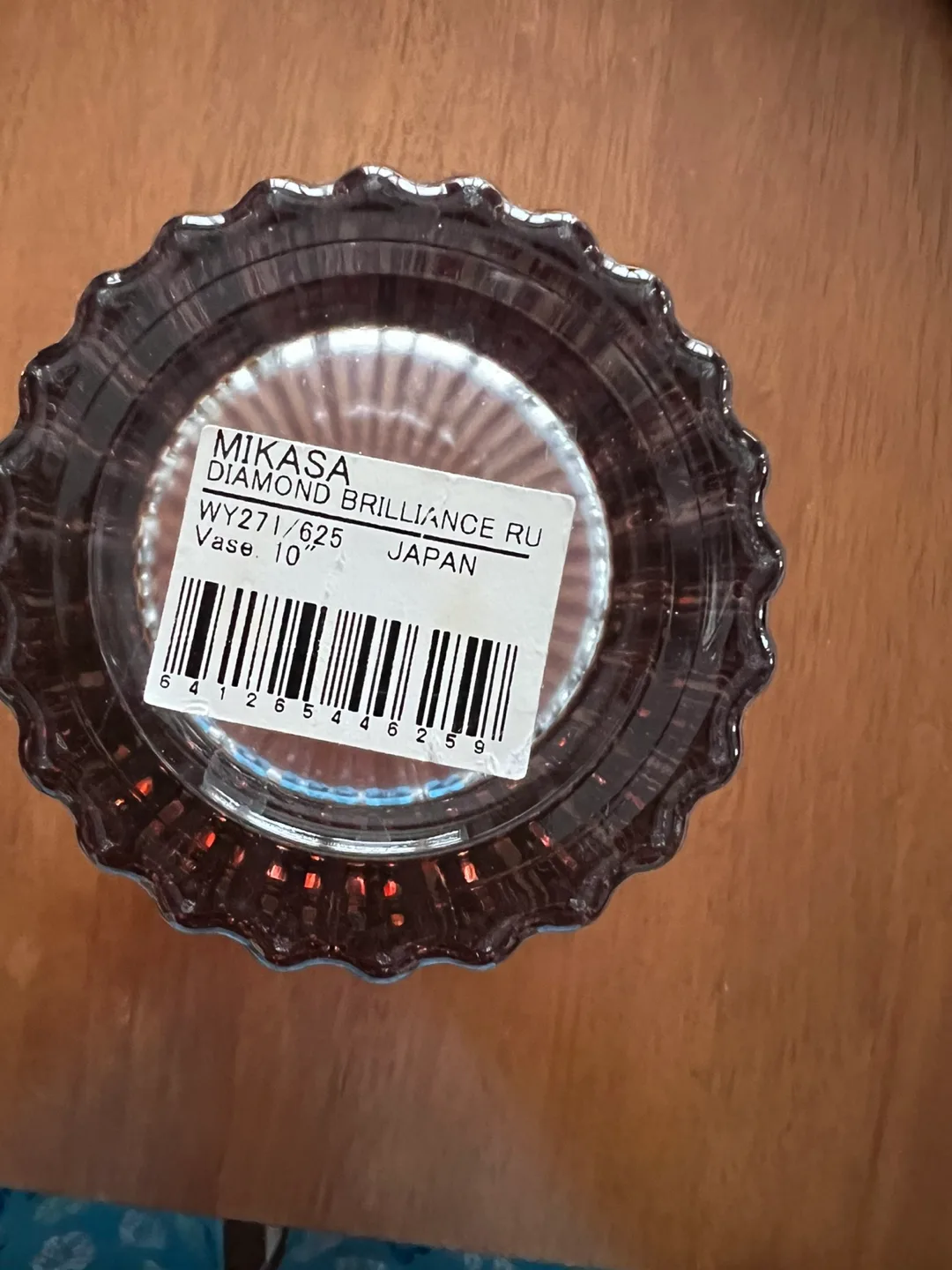 Mikasa Diamond Brilliance Vase. 🥕 image indicator(4)