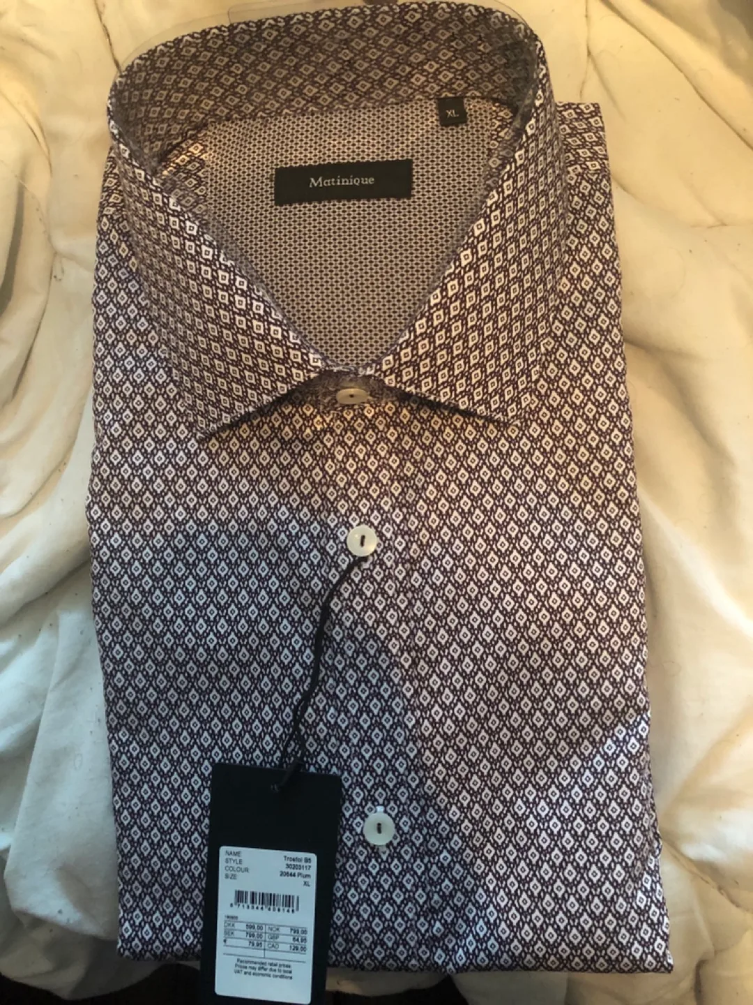 Men's Matinique Dress Shirt - Size XL image indicator(3)