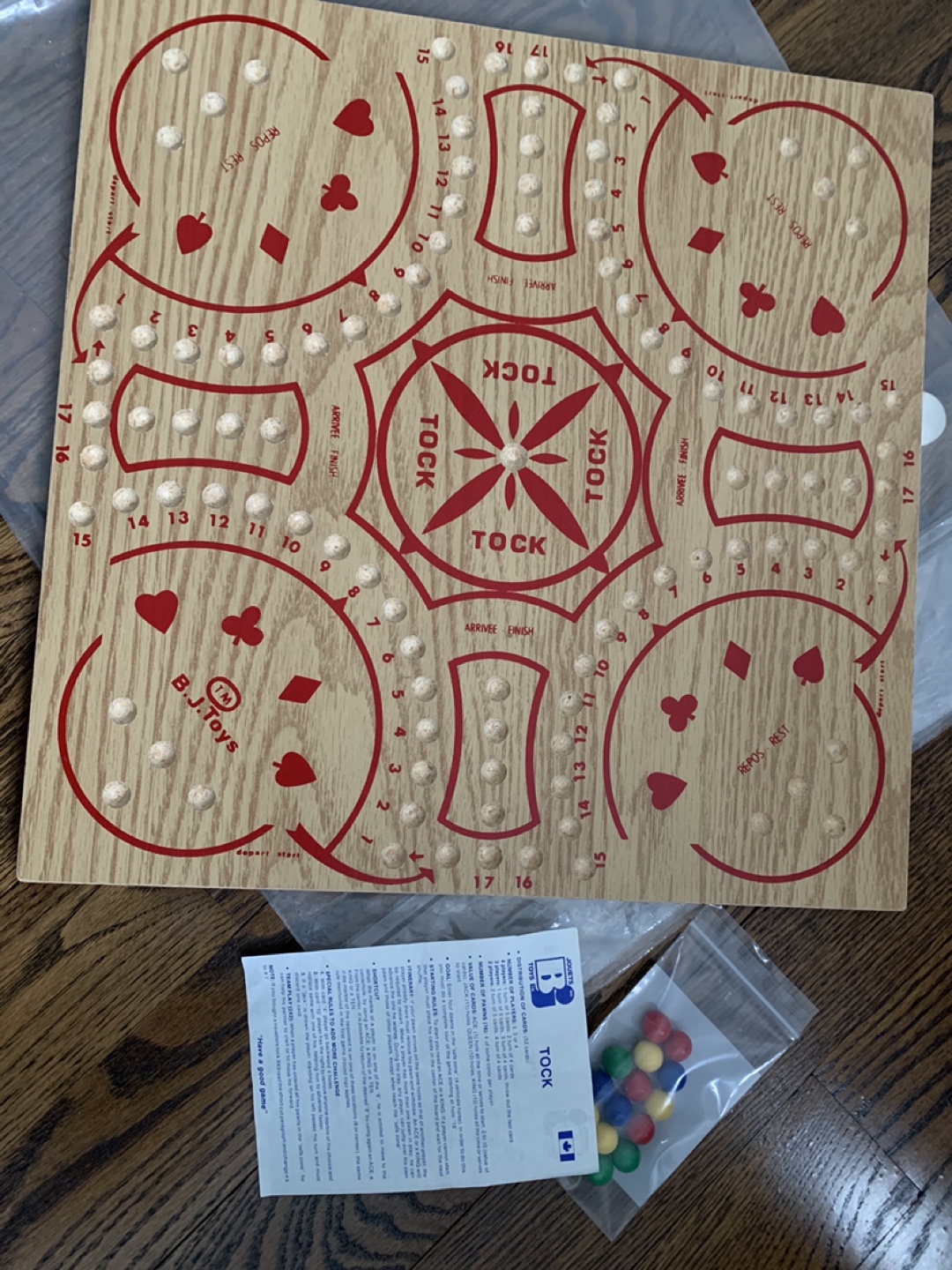 Vintage Tock Board Game by BJ Toys - photo 2