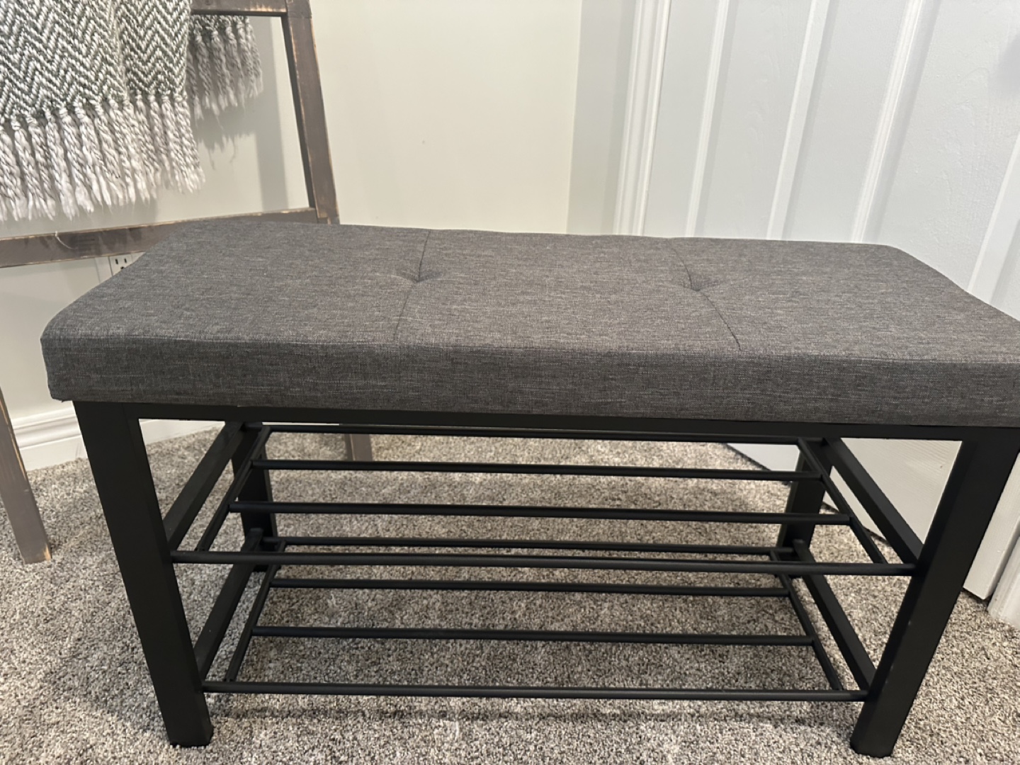 Shoe storage bench - photo 4
