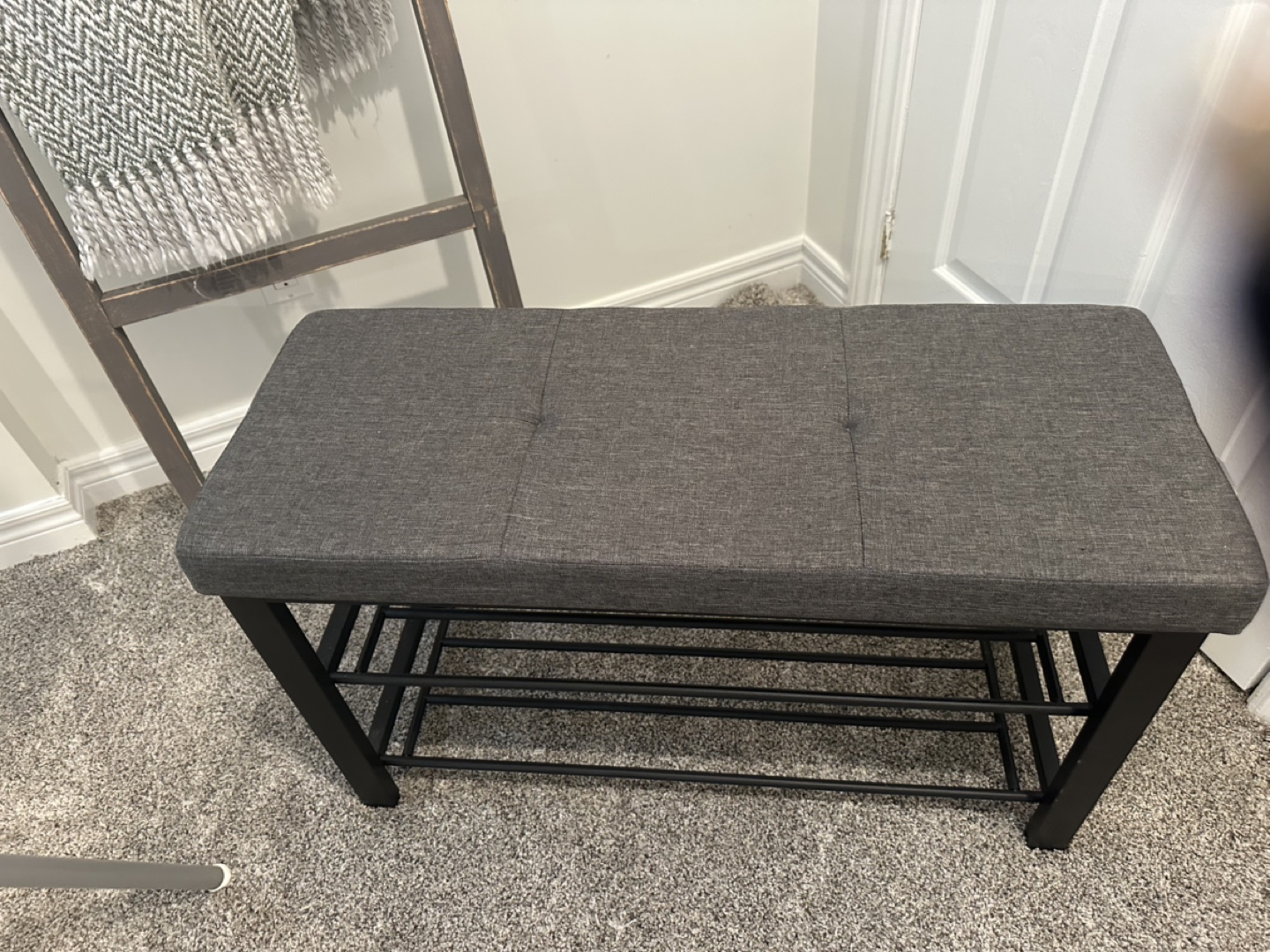 Shoe storage bench - photo 3