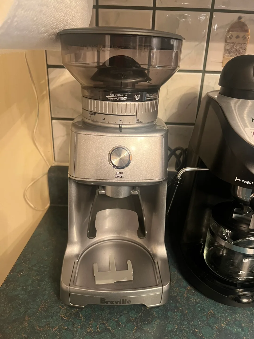 Breville Smart Grinder Pro Conical Burr Coffee Grinder image indicator(2)