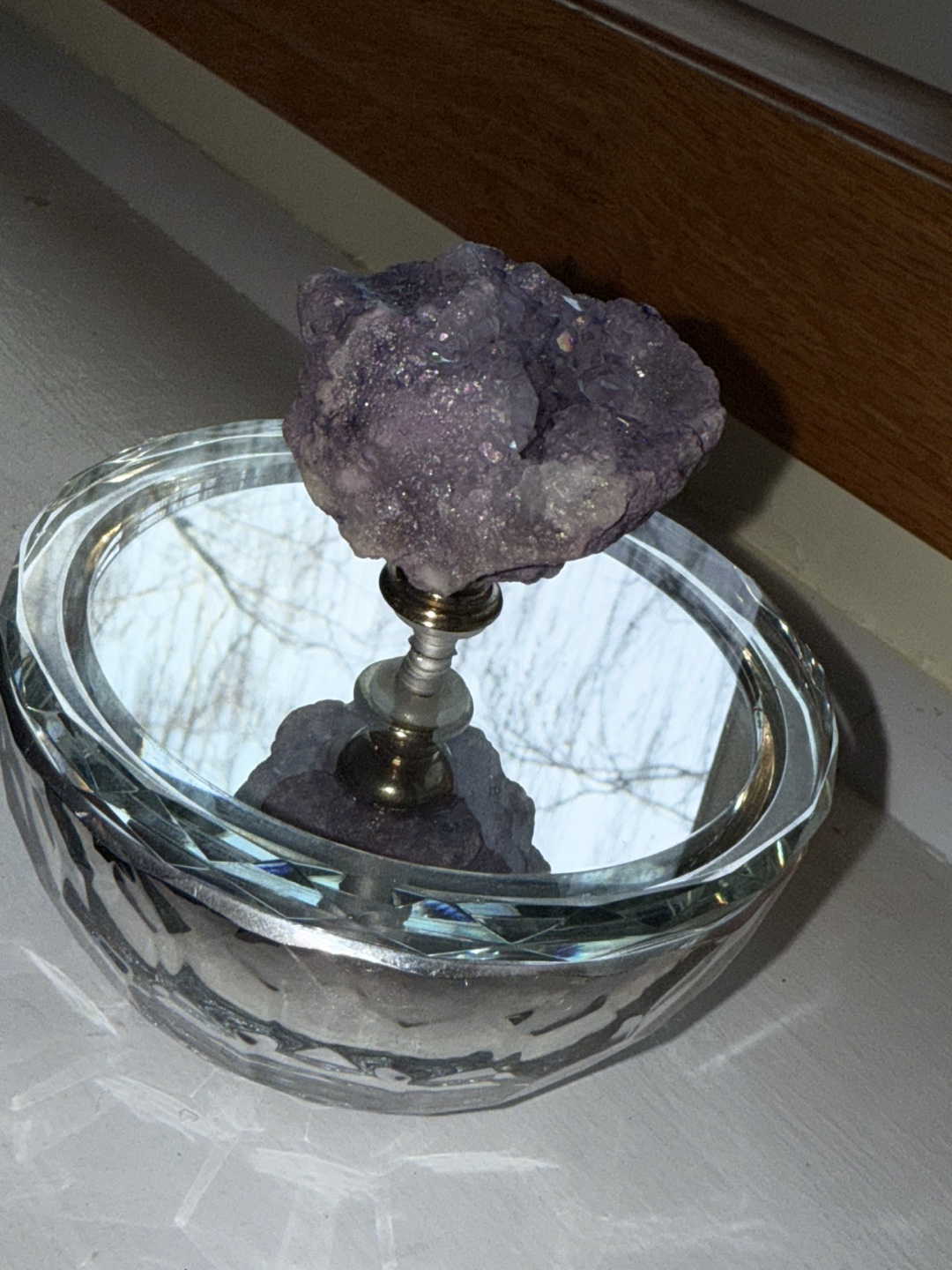 Amethyst Geode Top Trinket Dish - photo 2