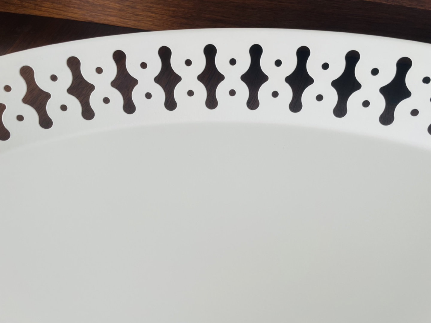 IKEA ROMANTISK Tray - White - 52x39 cm - photo 3