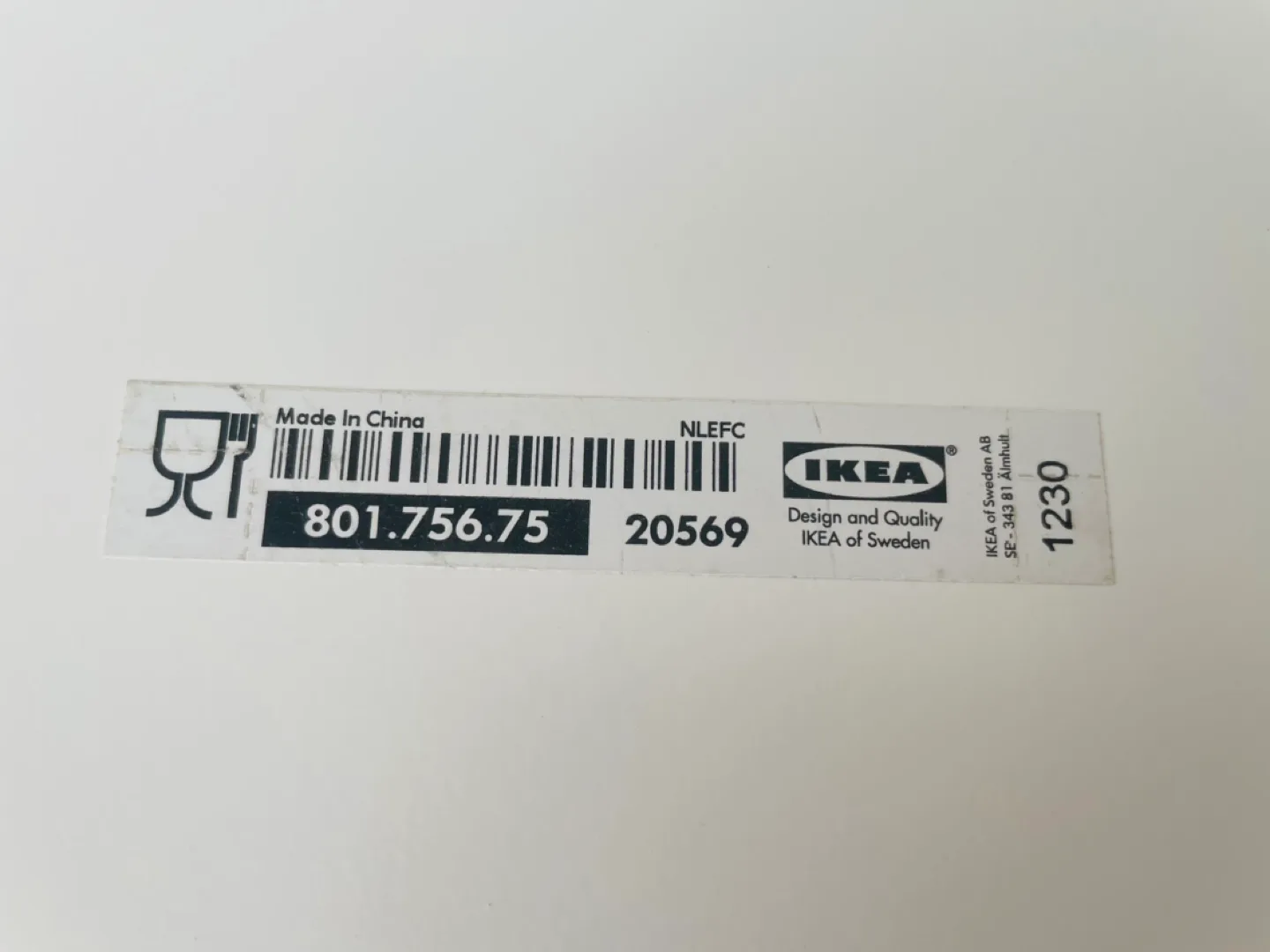 IKEA ROMANTISK Tray - White - 52x39 cm image indicator(5)