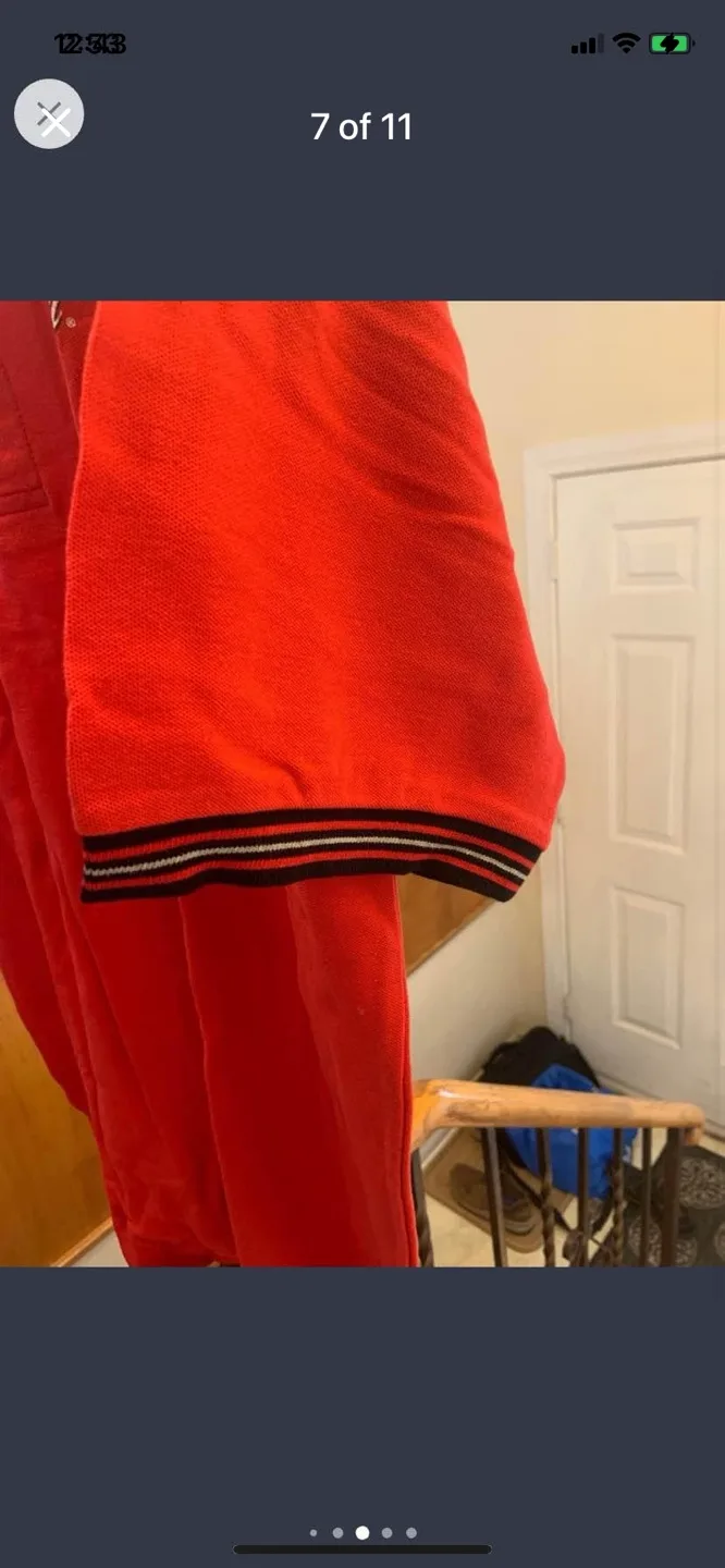 Coca-Cola Red Polo Shirt - Size Large image indicator(6)