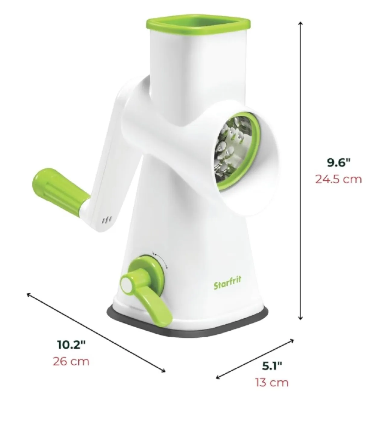 Starfrit Drum Grater - Brand New In Box - 3 Drums Included image indicator(3)