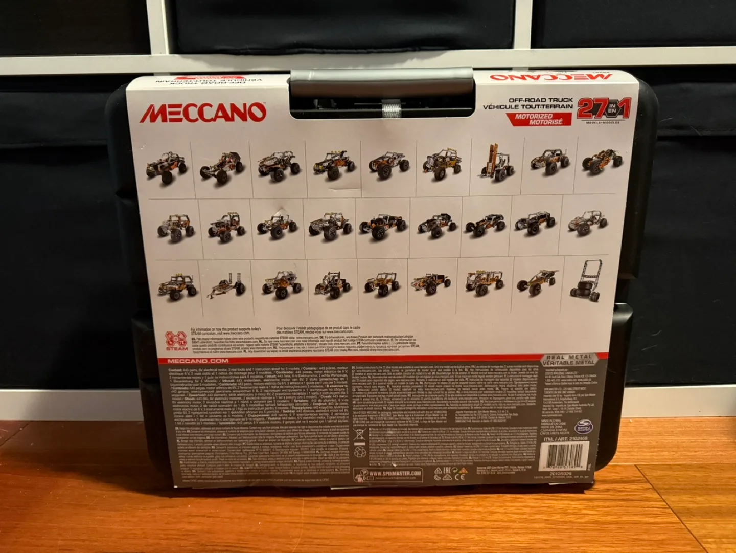 Meccano Motorized Off-Road Truck - 27-in-1 Building Kit image indicator(2)