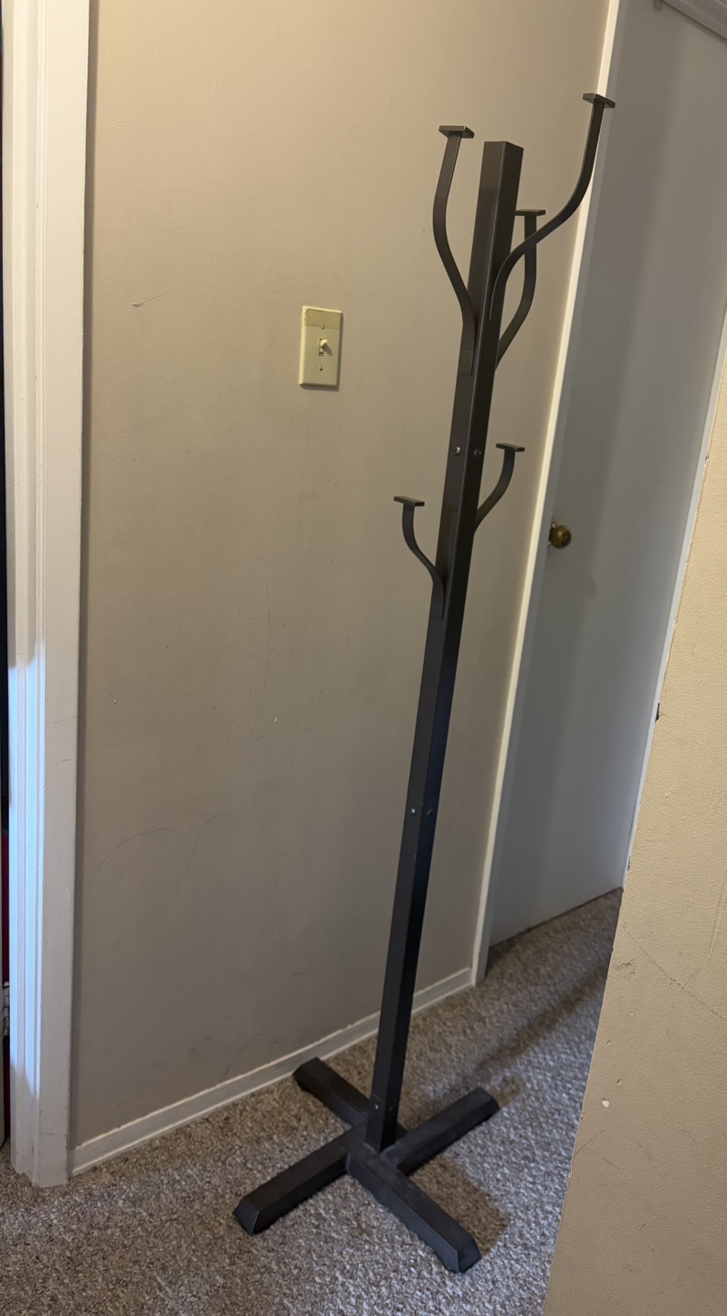 Modern Metal Coat Rack