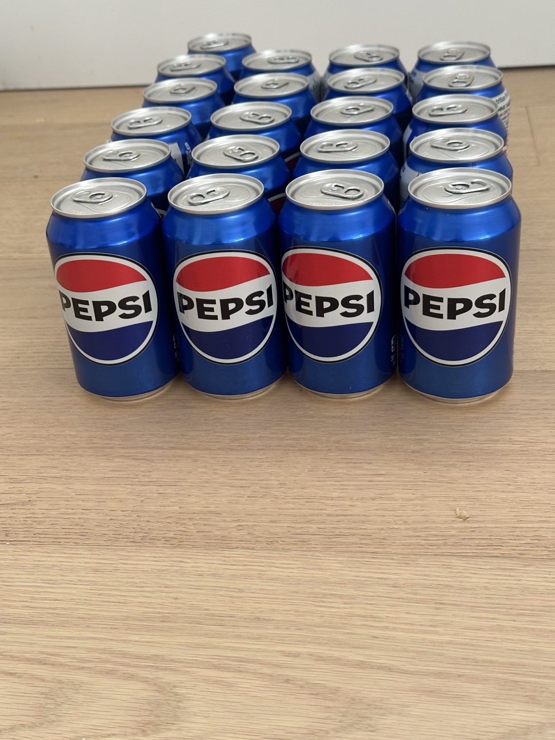 21 Pepsi Cans