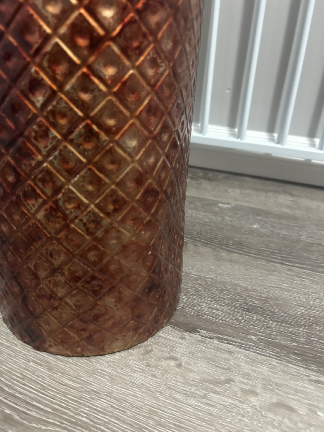 Tall Metal Floor Vase - photo 3