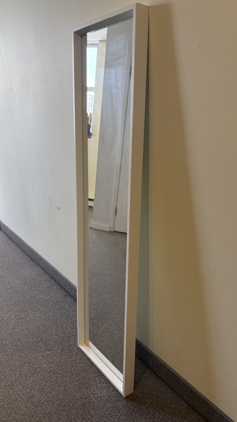 IKEA NISSEDAL Full Length Mirror - White - photo 2
