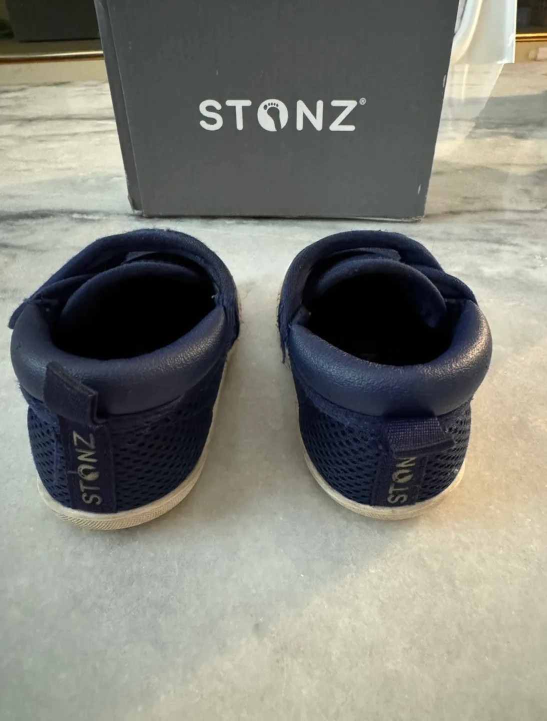 Stonz running shoes - Size 12-18 Months - Navy image indicator(6)