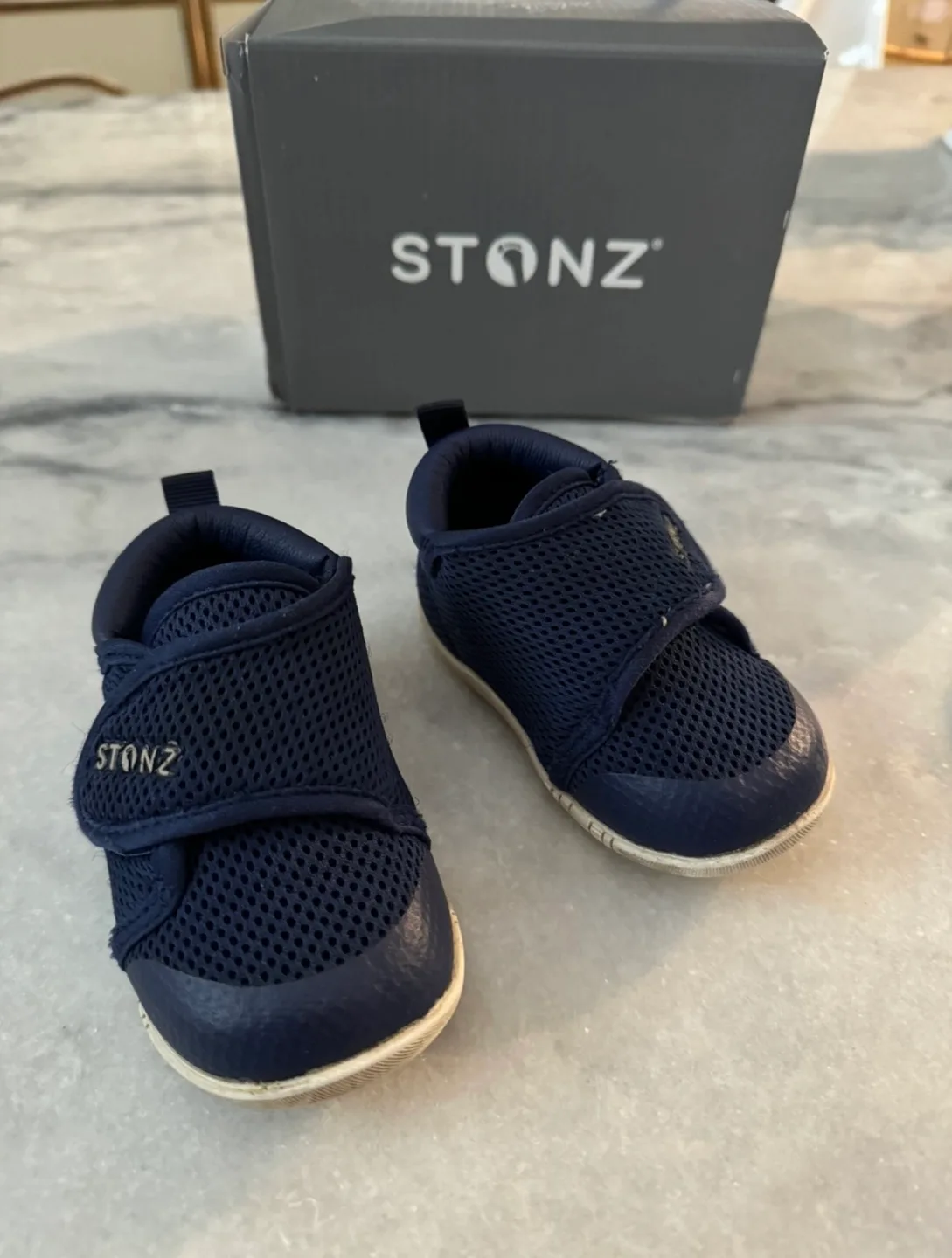 Stonz running shoes - Size 12-18 Months - Navy image indicator(7)