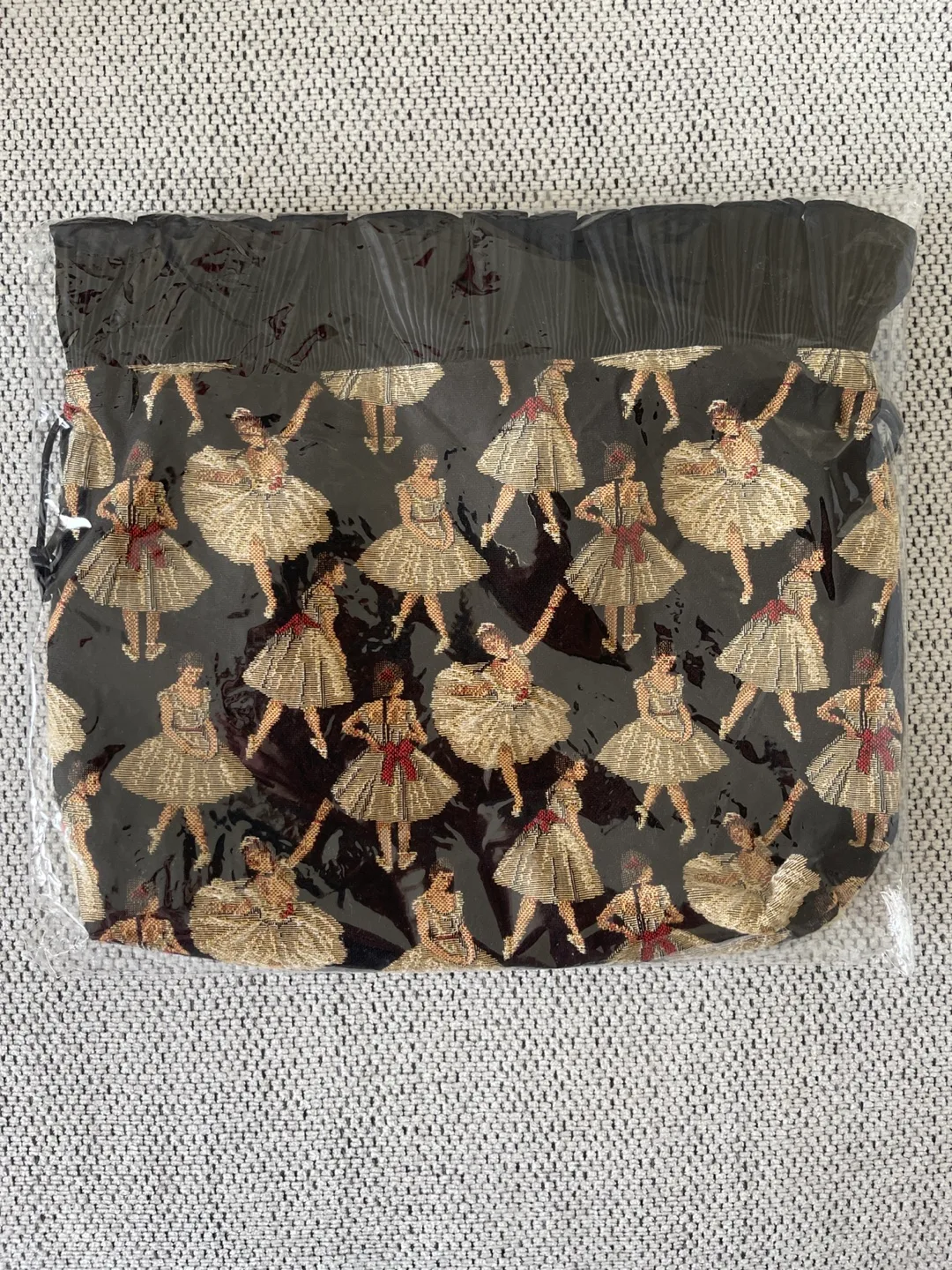 Brand New Japan Made Ballerina Embroidery Handbag image indicator(8)