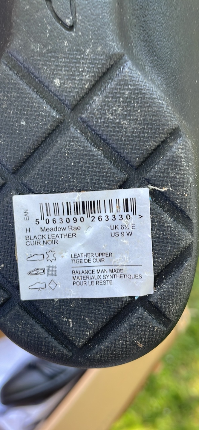 Clarks Collection Women's Black Leather Flats Size 9W - photo 2