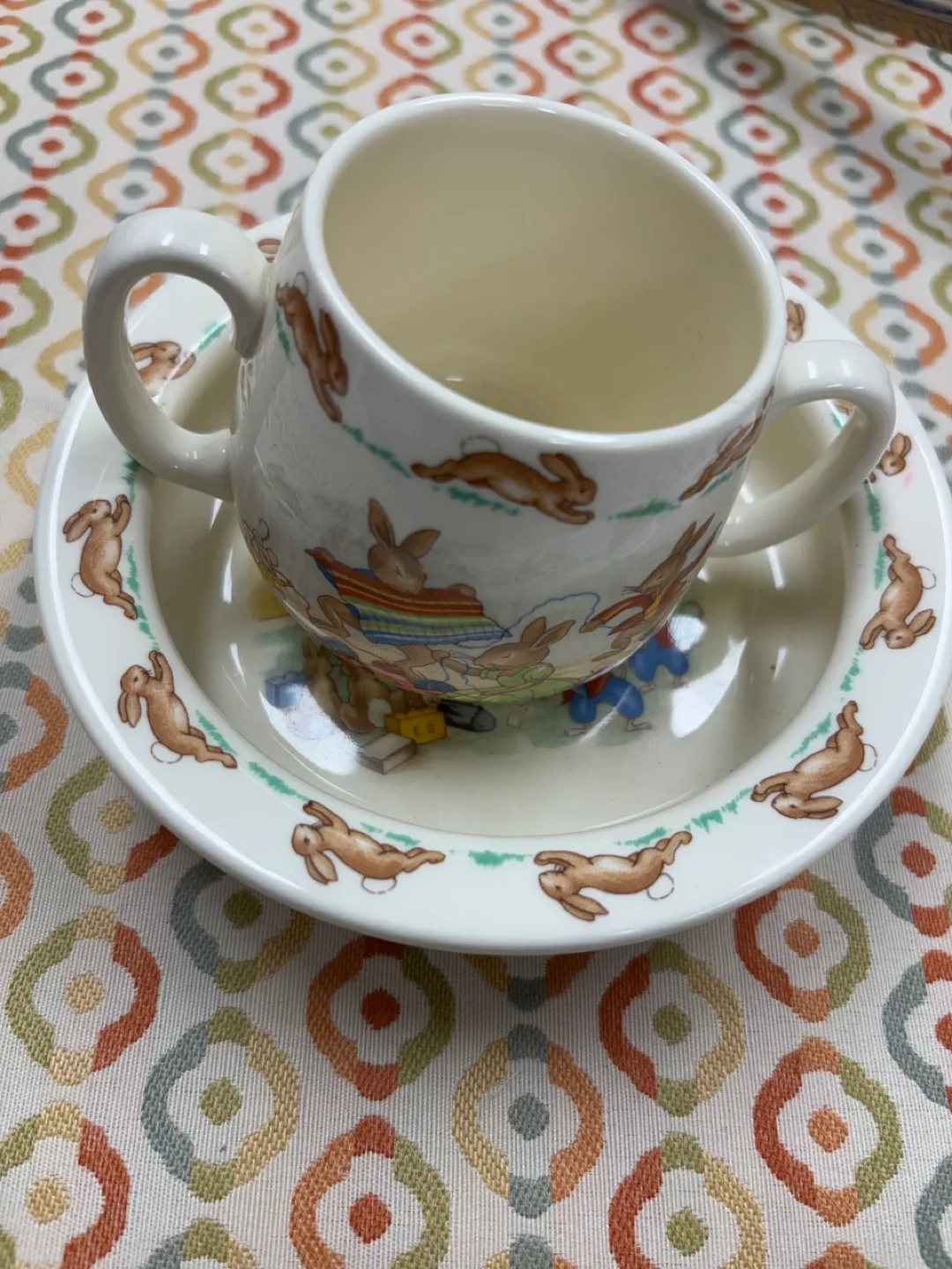 Royal Doulton Bunnykins Children's Cup and Saucer Set thumbnail