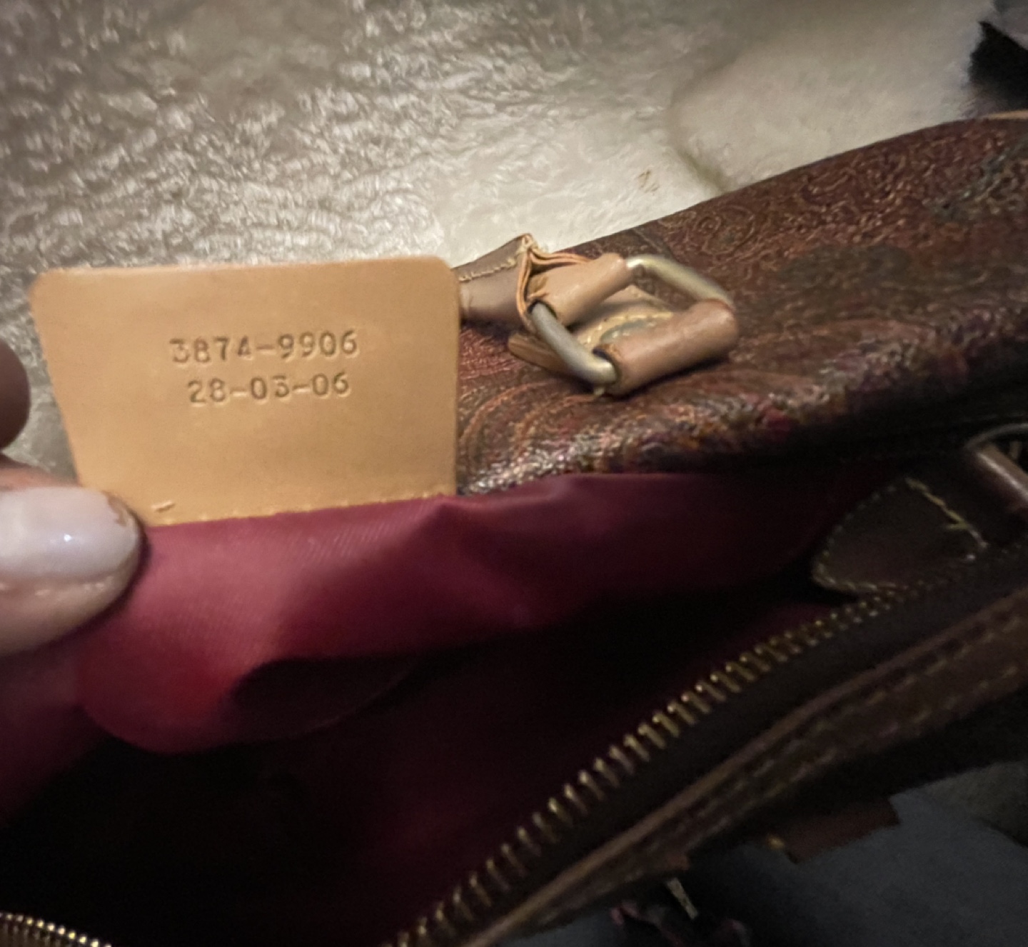 ETRO Brown Paisley Handbag - photo 4
