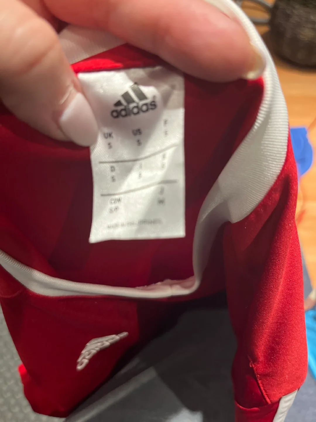 Adidas Climacool Red Soccer Jersey - Size Small image indicator(2)