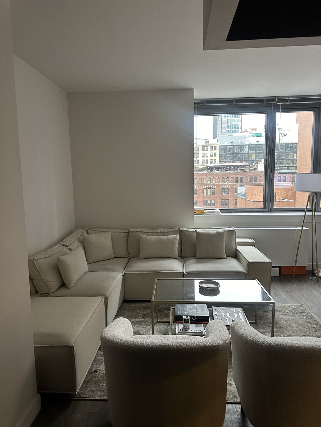 Modular Sectional Sofa - Off-White - photo 3