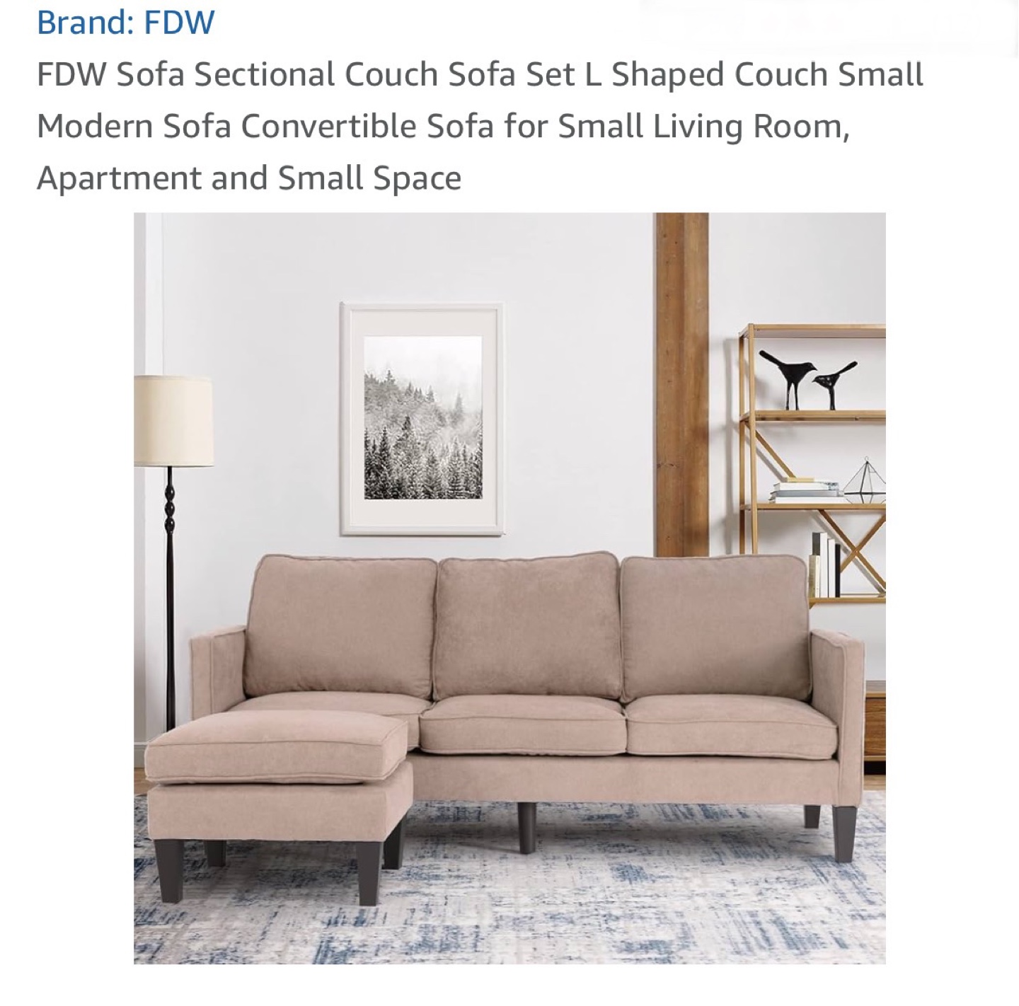 L-Shaped Sectional Sofa - photo 3