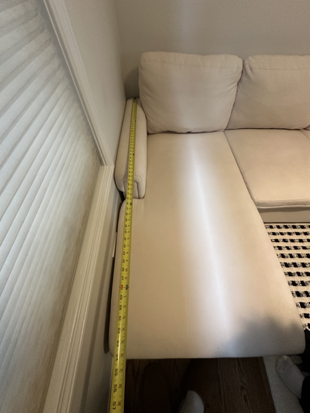 Off-White Sectional Sofa - photo 4
