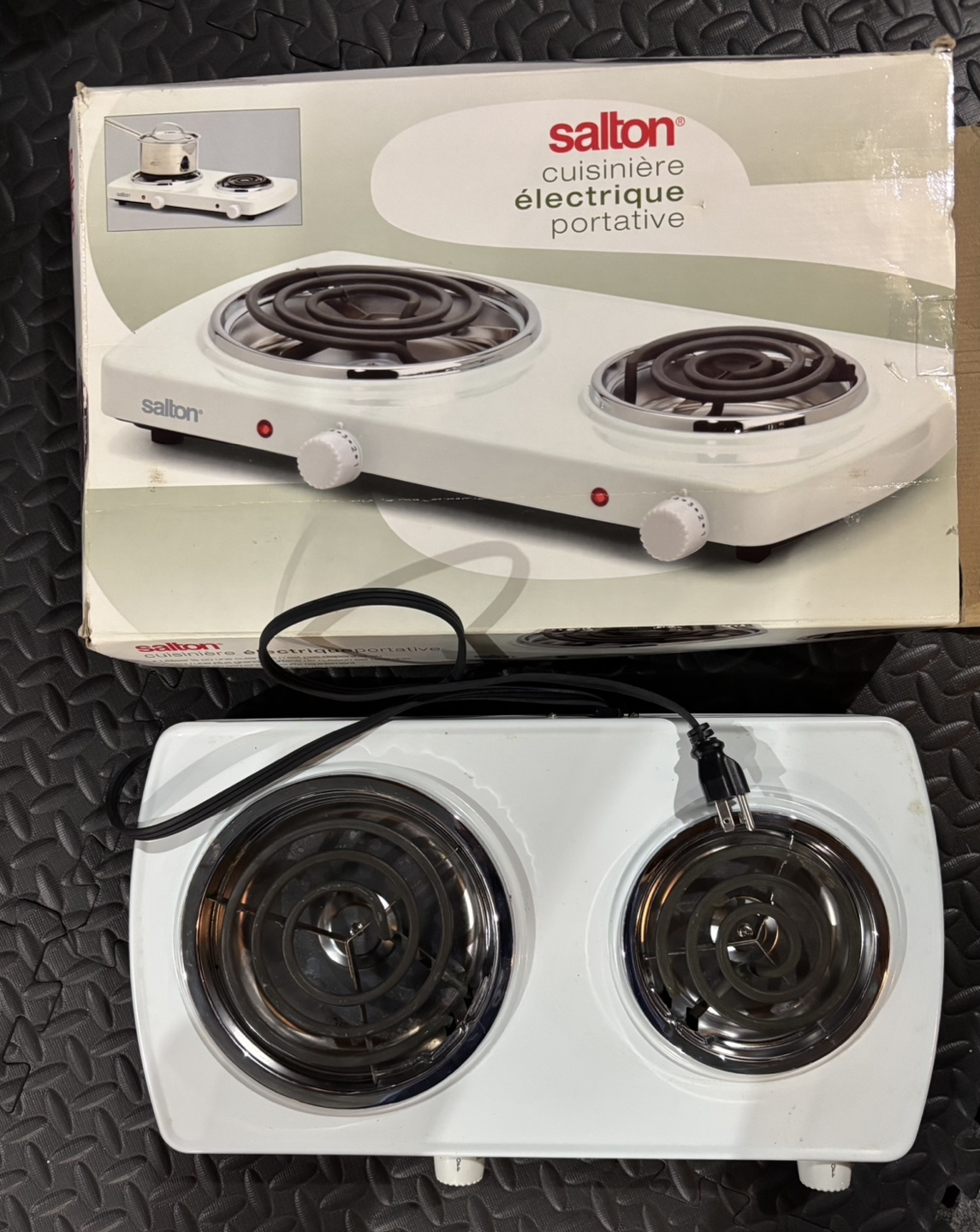 Portable electric stove