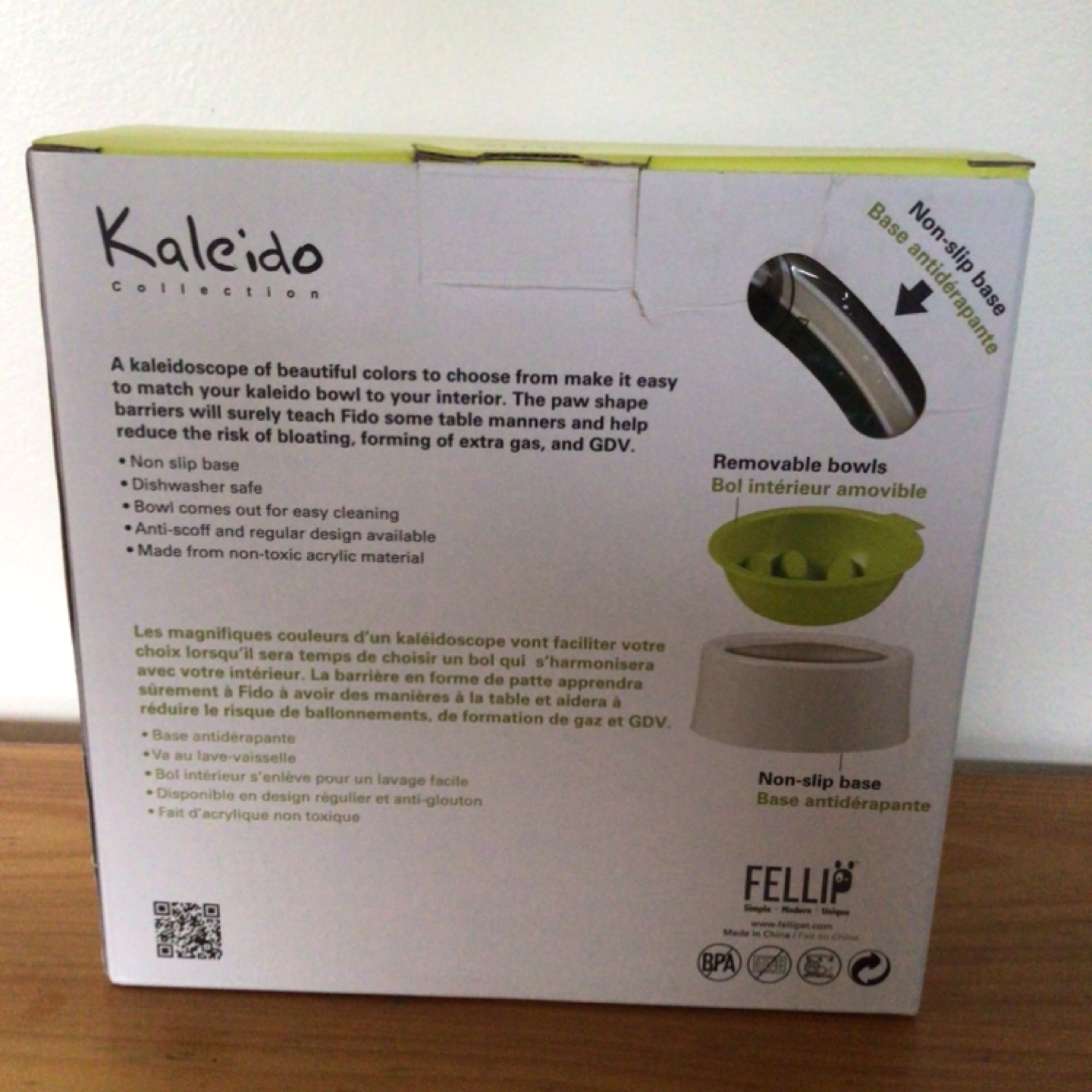 FelliP Kaleido Collection Pet Bowl - Green - photo 2