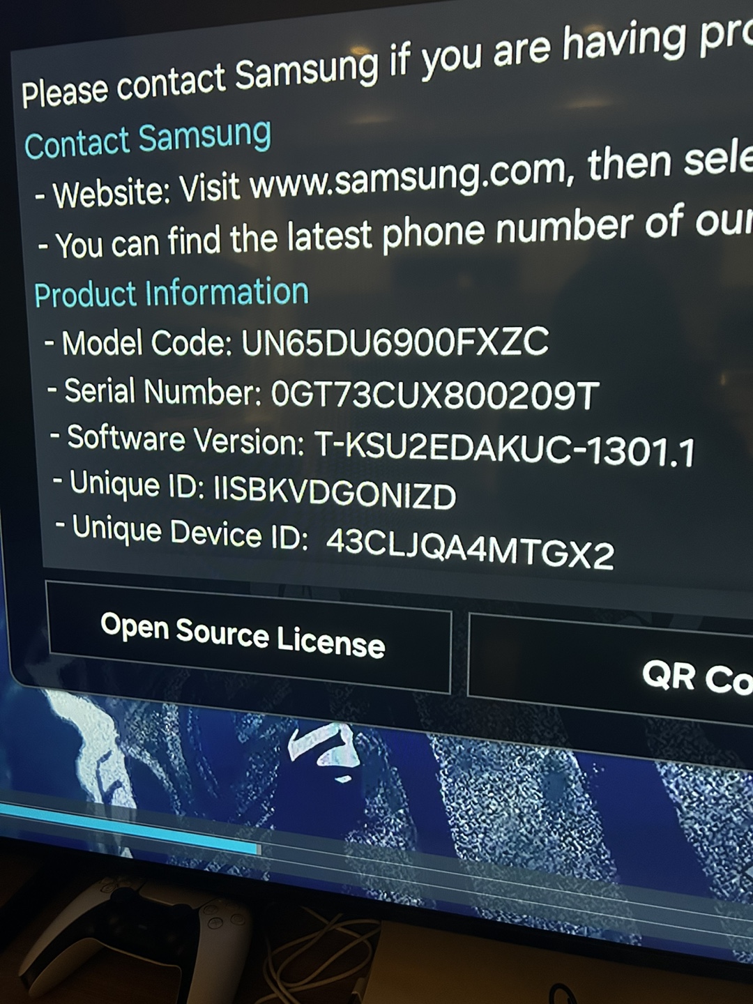 Samsung 65-inch Smart TV - UN65DU6900FXZC - photo 3